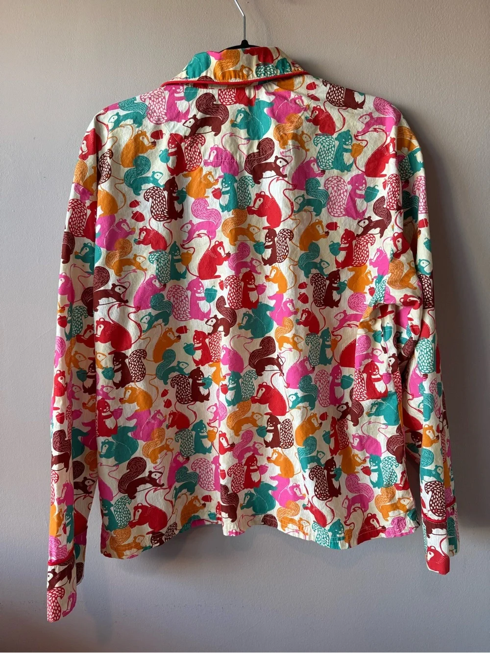 Taylor Swift Official RED Taylor’s‎ Version Women’s Squirrel Pajama Top Small
